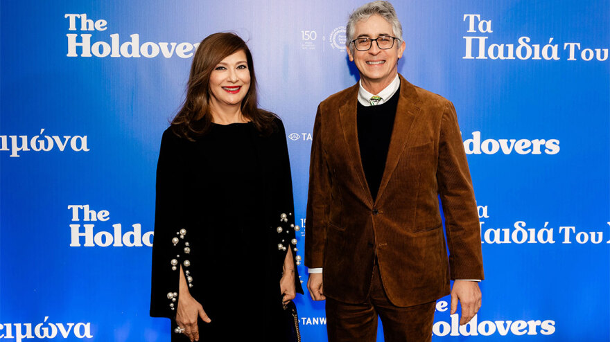 O Aλεξάντερ Πέιν στην αθηναϊκή πρεμιέρα της ταινίας «Τα Παιδιά του Χειμώνα» - Ποιοι έδωσαν το «παρών»