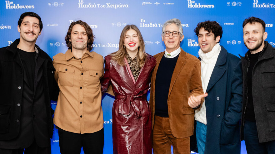 O Aλεξάντερ Πέιν στην αθηναϊκή πρεμιέρα της ταινίας «Τα Παιδιά του Χειμώνα» - Ποιοι έδωσαν το «παρών»