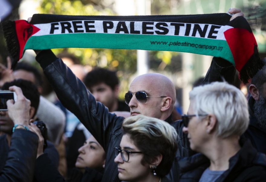 Ιταλία: Διαδηλώσεις υπέρ των Παλαιστινίων σε Ρώμη, Νάπολη και Μιλάνο