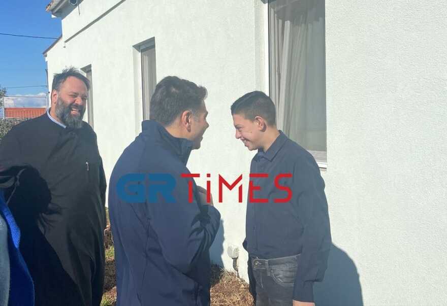 Θεσσαλονίκη: Στο Κέντρο Προστασίας Ανηλίκων, «Φάρος του Κόσμου», ο Τζορτζ Τσούνης - Δείτε βίντεο