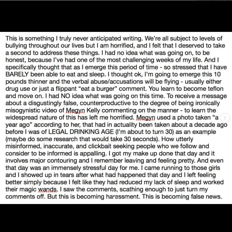 Έριν Μοριάρτι: Αντέδρασε για τους ισχυρισμούς περί πλαστικής επέμβασης - Αυτό καταλήγει σε παρενόχληση, είπε