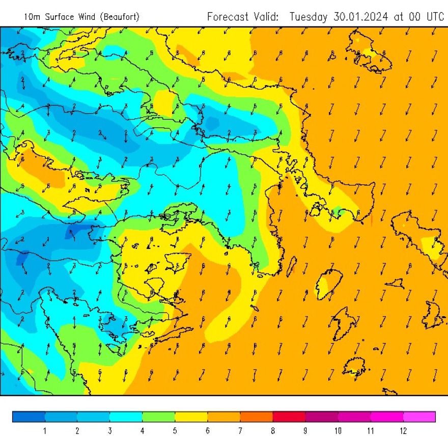 Κακοκαιρία: Το διήμερο της ψυχρής εισβολής σε χάρτες - Σε ποιες περιοχές θα χιονίσει, πότε και πού θα το στρώσει στην Αττική