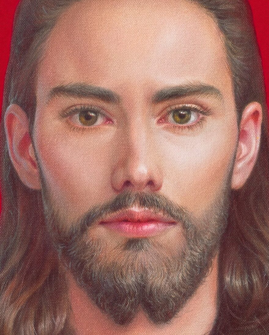 Οργή στην Ισπανία με αφίσα του Χριστού που τον δείχνει με θηλυπρεπή χαρακτηριστικά