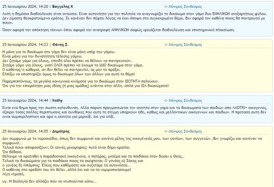 Γάμος ομόφυλων ζευγαριών: Κατατίθεται σήμερα στη Βουλή το νομοσχέδιο - Ψηφίζεται στις 15 Φεβρουαρίου