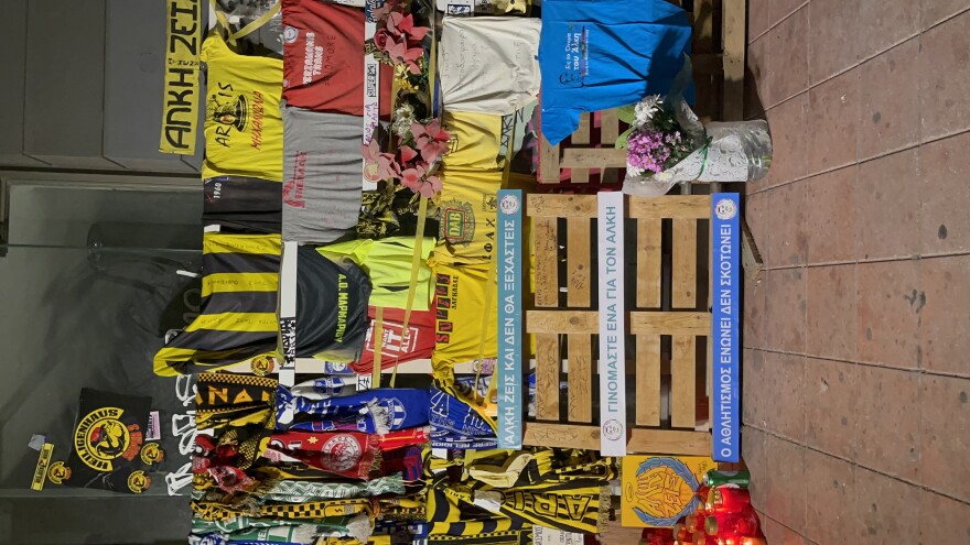 Θεσσαλονίκη: Τίμησαν τη μνήμη του Άλκη Καμπανού στο σημείο που ξεψύχησε - Δείτε βίντεο