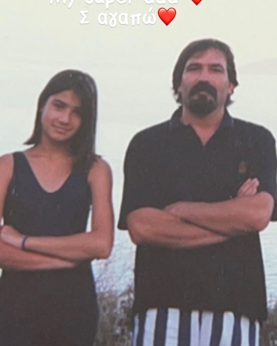 Φαίη Σκορδά: Η ανάρτηση για τον πατέρα της - Μπαμπάκα μου σε αγαπώ, γράφει