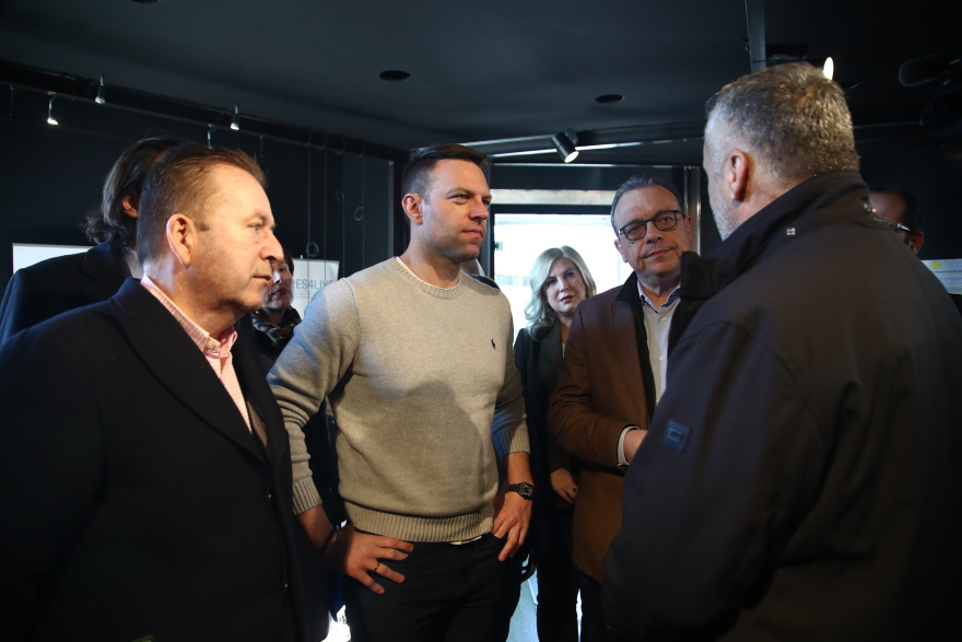 Στην Agrotica ο Κασσελάκης - Εμείς έχουμε καθαρά χέρια και είμαστε εδώ για να προσφέρουμε 