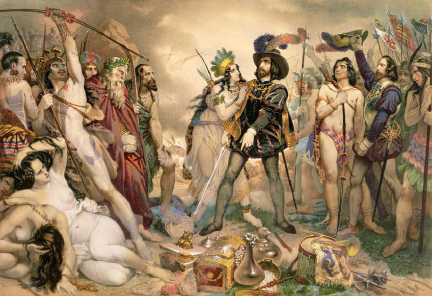 Τα εγκλήματα των Ισπανών σε βάρος των ιθαγενών της Κεντρικής και Νότιας Αμερικής