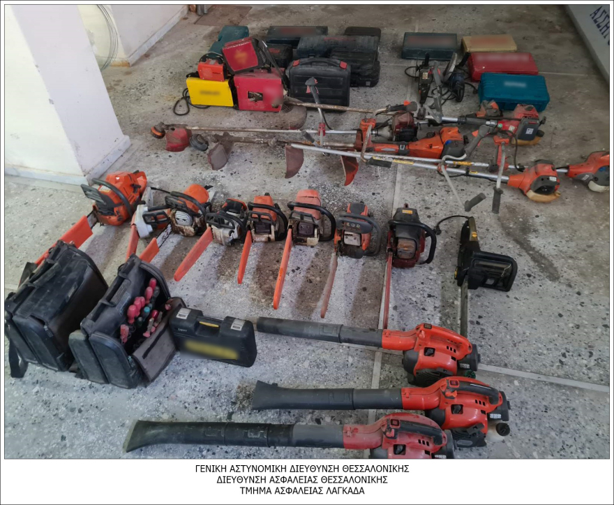 Εξιχνιάστηκαν έξι περιπτώσεις κλοπών και ταυτοποιήθηκαν ως δράστες τέσσερα άτομα στον Λαγκαδά