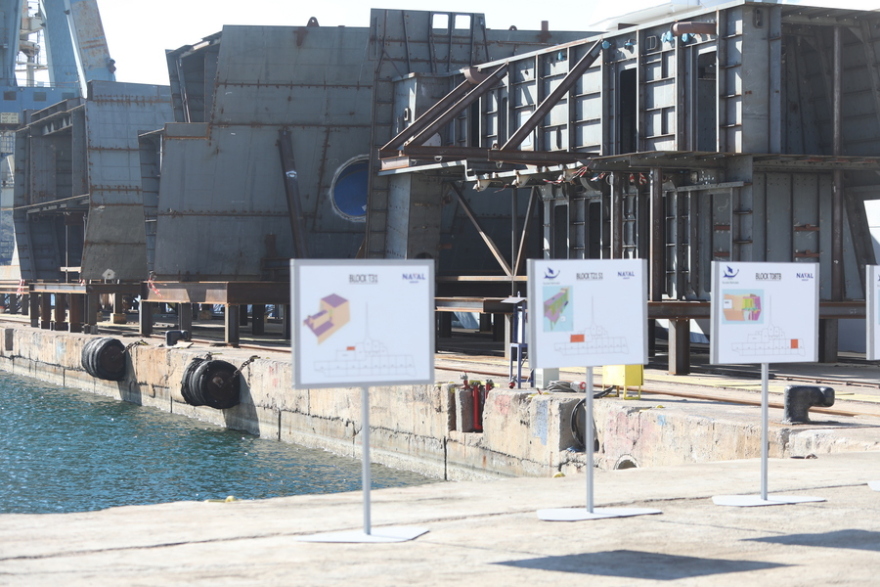 Belh@rra: Τα Ναυπηγεία Σαλαμίνας ολοκλήρωσαν την κατασκευή των τμημάτων (blocks) για την τρίτη ελληνική φρεγάτα (φωτογραφίες)