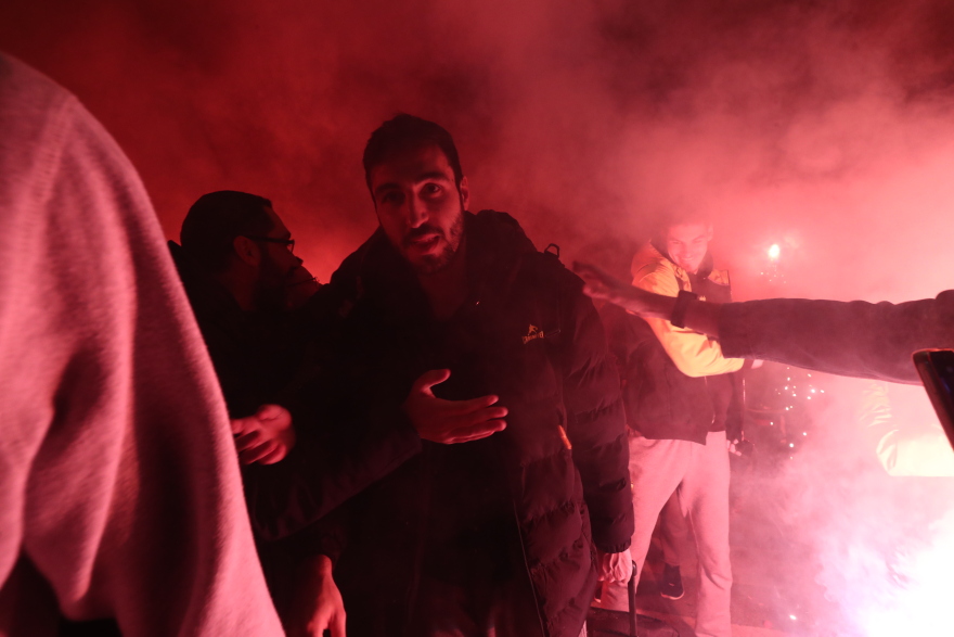 Άρης: Υποδοχή ηρώων στους θριαμβευτές του ΟΑΚΑ  - Δείτε βίντεο και φωτογραφίες