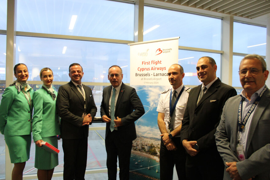 Η Cyprus Airways συνδέει την Κύπρο με τις Βρυξέλλες