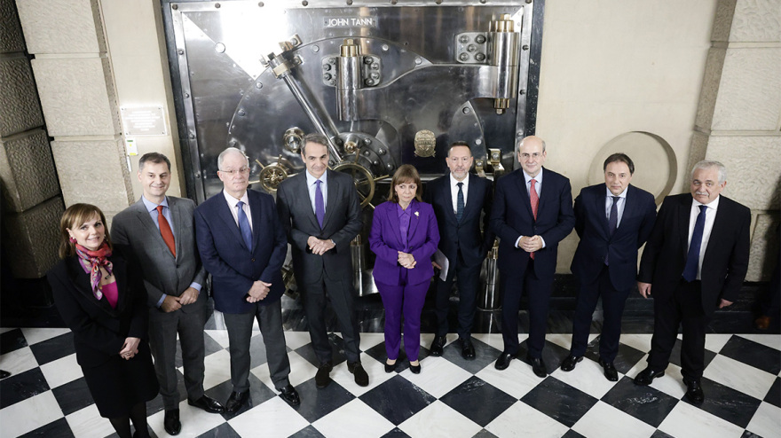 Πού φυλάσσεται τώρα ο χρυσός της Ελλάδας - Ξενάγηση στο νέο θησαυροφυλάκιο της ΤτΕ