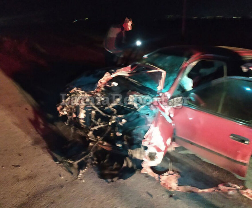 Tροχαίο δυστύχημα στην Αταλάντη - Ένας νεκρός και δύο τραυματίες