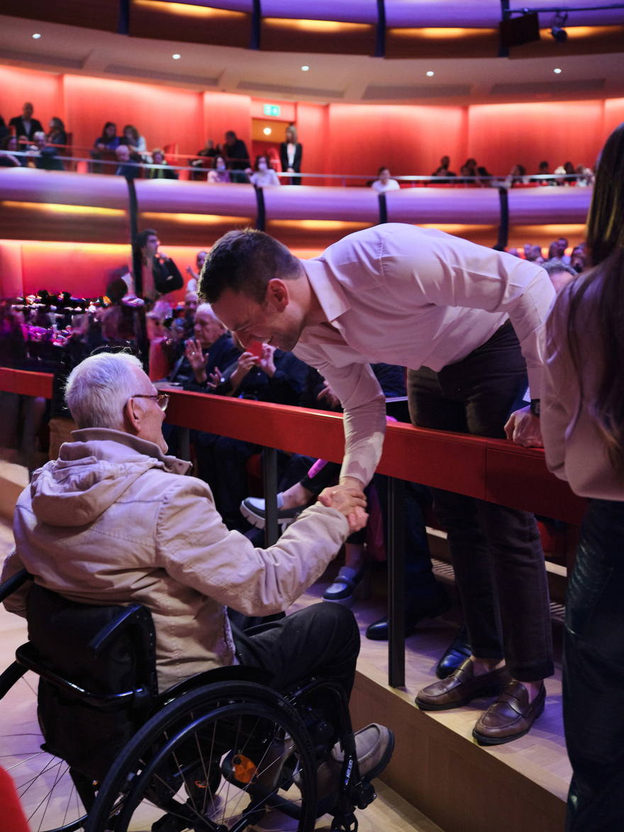 Στέφανος Κασσελάκης και Τάιλερ Μακμπέθ στην Εθνική Λυρική Σκηνή - Φωτογραφίες