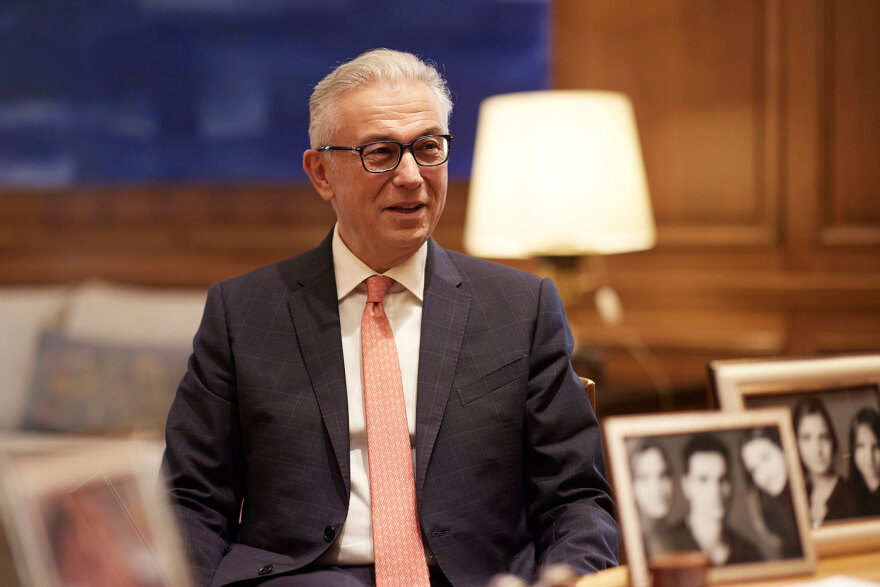 Συνάντηση Μητσοτάκη με τον πρόεδρο της Κοινοβουλευτικής Συνέλευσης του Συμβουλίου της Ευρώπης Θεόδωρο Ρουσόπουλο