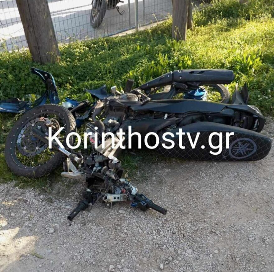 Τραγωδία στην Κορινθία: Μηχανάκι συγκρούστηκε με ΙΧ, νεκρός ο 20χρονος αναβάτης