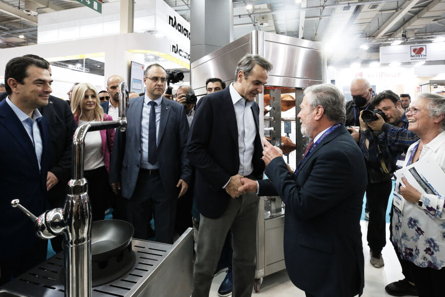 Μητσοτάκης: Στη Horeca ο πρωθυπουργός - Πολλές ελληνικές εταιρείες αναπτύσσονται και επενδύουν, είναι η αντανάκλαση της προόδου της οικονομίας