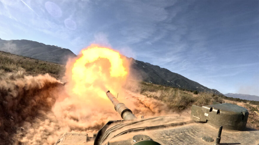 Οι ουλαμοί αρμάτων στον στίβο μάχης - Εντυπωσιακές εικόνες από τον διαγωνισμό για το καλύτερο πλήρωμα στα τεθωρακισμένα