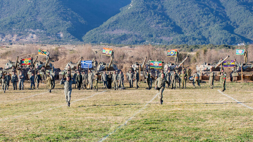 Οι ουλαμοί αρμάτων στον στίβο μάχης - Εντυπωσιακές εικόνες από τον διαγωνισμό για το καλύτερο πλήρωμα στα τεθωρακισμένα