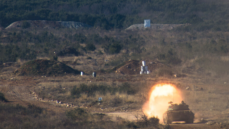 Οι ουλαμοί αρμάτων στον στίβο μάχης - Εντυπωσιακές εικόνες από τον διαγωνισμό για το καλύτερο πλήρωμα στα τεθωρακισμένα