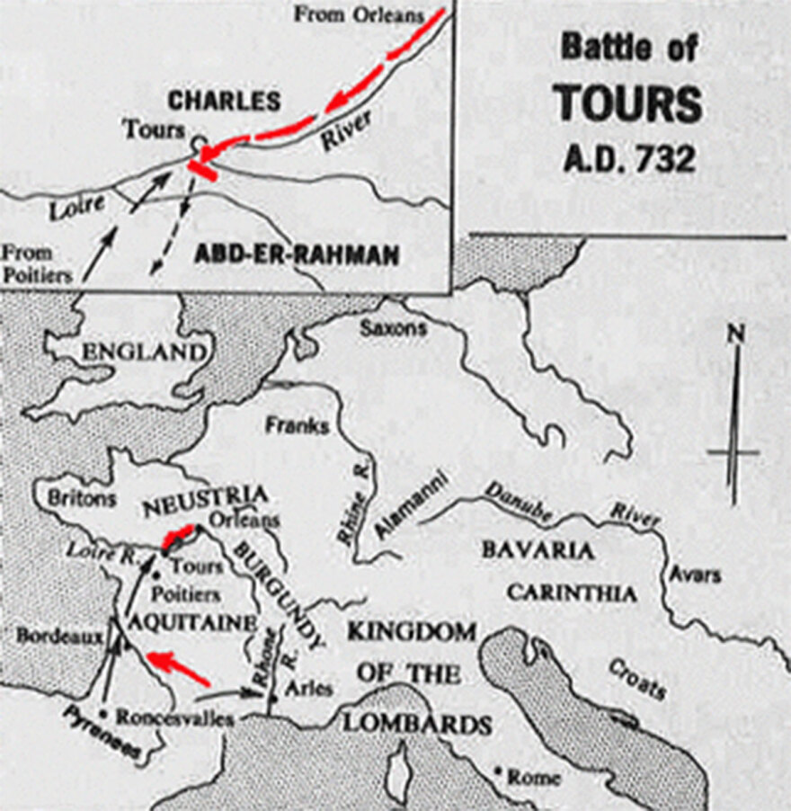 Η μάχη του Πουατιέ το 732: Πώς η Ευρώπη σώθηκε από το Ισλάμ