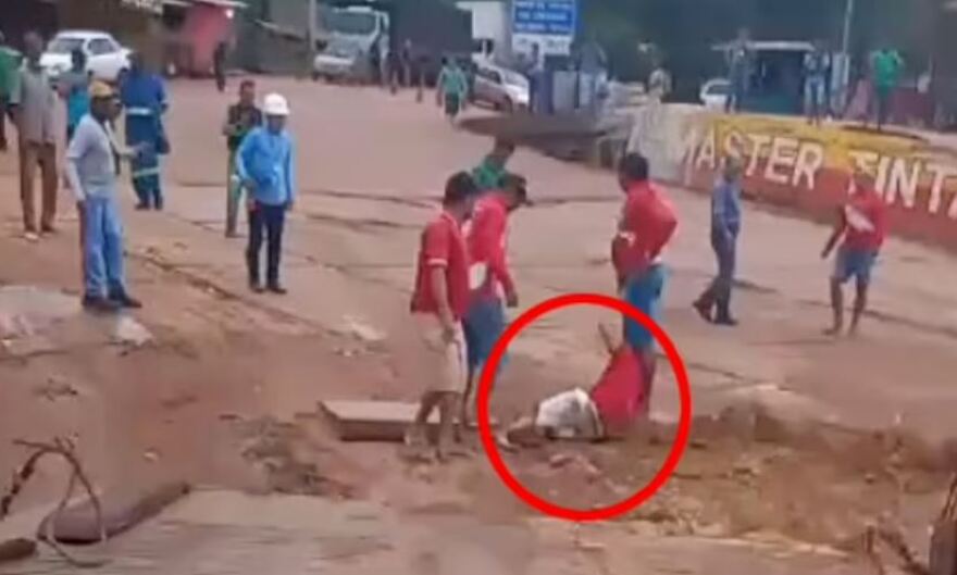 Βραζιλία: Τρομακτικό βίντεο από τη στιγμή που επιβάτης πλοίου κάνει επικίνδυνο άλμα, πέφτει και χάνει το αριστερό του πόδι