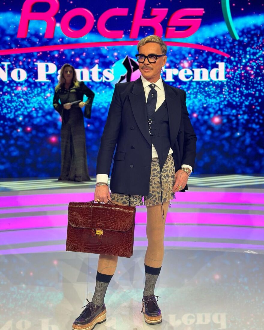 My Style Rocks: Με το εσώρουχο εμφανίστηκε ο Λάκης Γαβαλάς