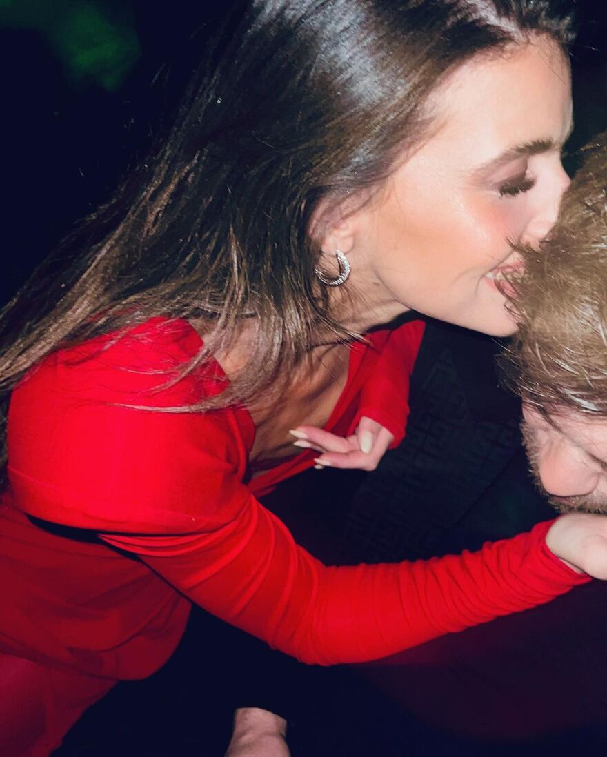 Ιωάννα Σαρρή: Το φιλί της στον Γιώργο Σαμπάνη στο Instagram