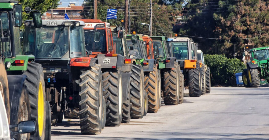 Θεσσαλονίκη: Συγκέντρωση αγροτών στην Επανομή με στόχο το αεροδρόμιο «Μακεδονία»