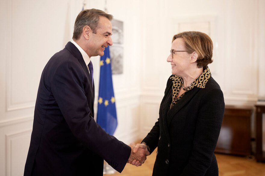 Μητσοτάκης: Συνάντηση με την CEO του ομίλου Vodafone – «Προσβλέπω στις επενδύσεις σας στην Ελλάδα»