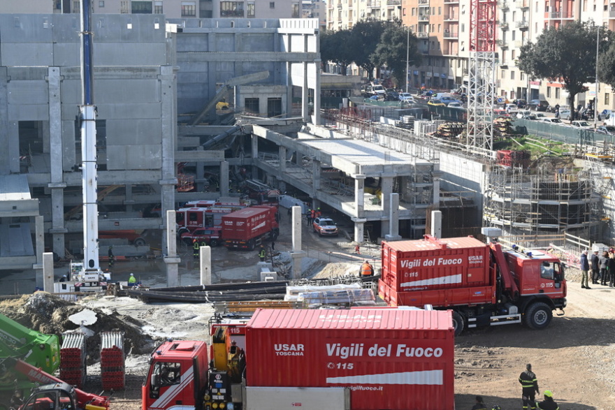 Φλωρεντία: Τρεις νεκροί και δύο αγνοούμενοι από την κατάρρευση σε εργοτάξιο - Δείτε βίντεο