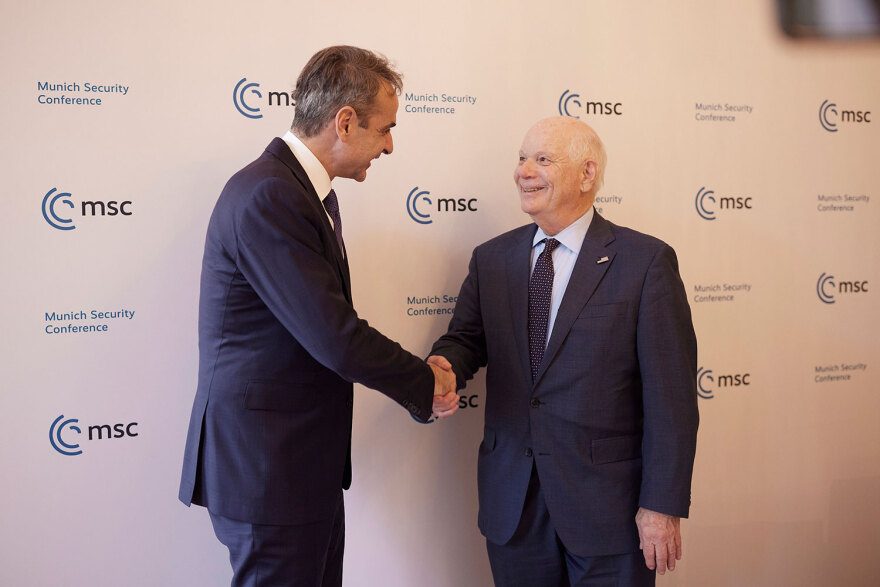 Μητσοτάκης: Συναντήθηκε στην 60η Διάσκεψη του Μονάχου με μέλη της Επιτροπής Εξωτερικών της αμερικανικής Γερουσίας