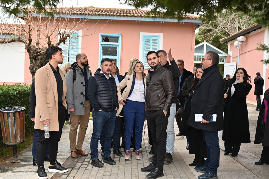 Στο πάρκο «Αντώνης Τρίτσης» ο Χαρδαλιάς - «Θα γίνει σημείο αναφοράς για όλο το Λεκανοπέδιο»