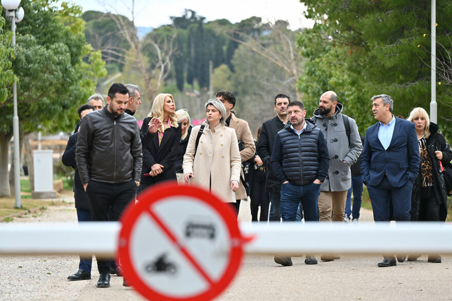 Στο πάρκο «Αντώνης Τρίτσης» ο Χαρδαλιάς - «Θα γίνει σημείο αναφοράς για όλο το Λεκανοπέδιο»