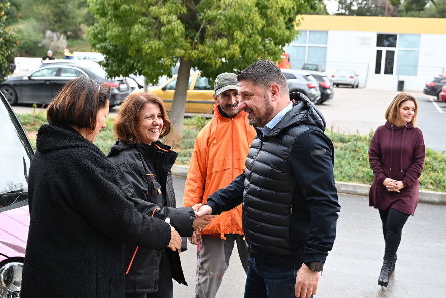 Στο πάρκο «Αντώνης Τρίτσης» ο Χαρδαλιάς - «Θα γίνει σημείο αναφοράς για όλο το Λεκανοπέδιο»