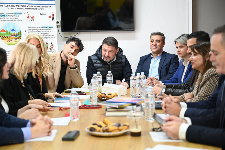 Στο πάρκο «Αντώνης Τρίτσης» ο Χαρδαλιάς - «Θα γίνει σημείο αναφοράς για όλο το Λεκανοπέδιο»
