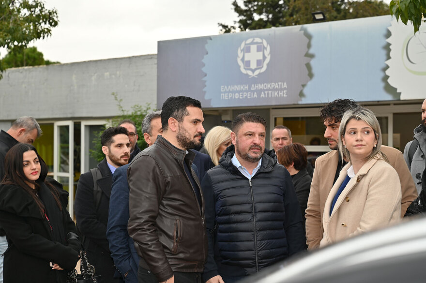 Στο πάρκο «Αντώνης Τρίτσης» ο Χαρδαλιάς - «Θα γίνει σημείο αναφοράς για όλο το Λεκανοπέδιο»