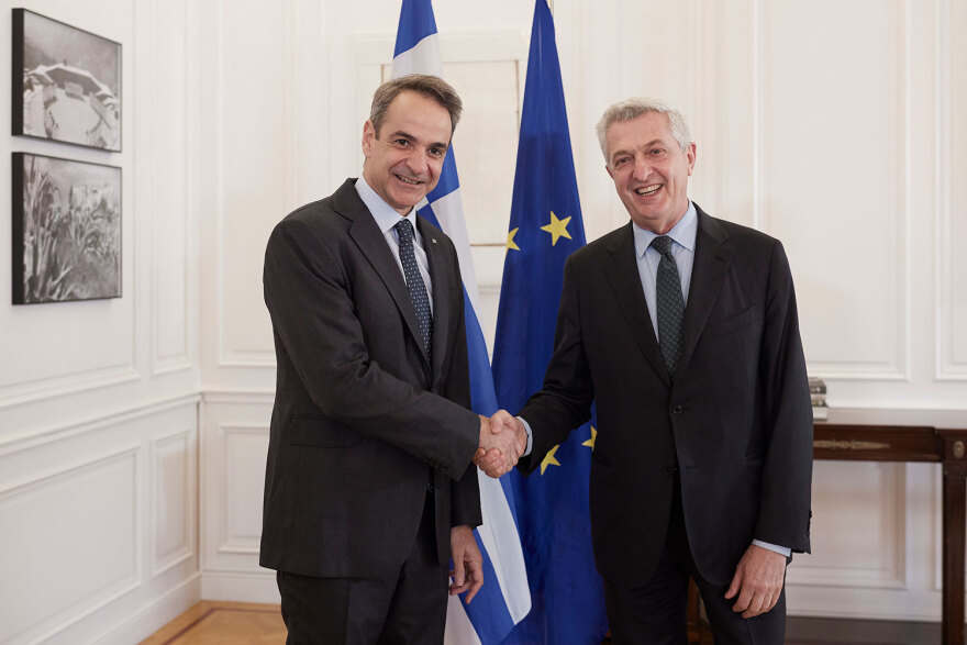 Μητσοτάκης: Συναντήθηκε με τον Ύπατο αρμοστή του ΟΗΕ για τους πρόσφυγες