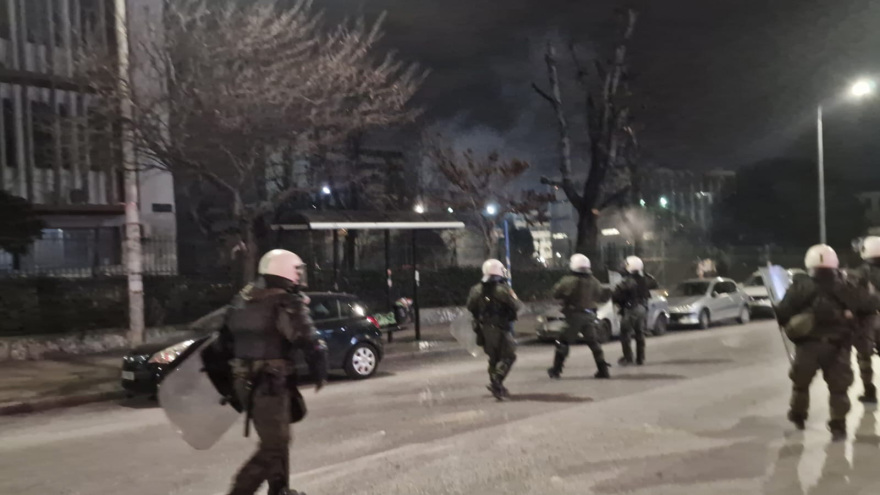 Θεσσαλονίκη: Επεισόδια μετά την πορεία φοιτητών στο κέντρο - Βίντεο και φωτογραφίες