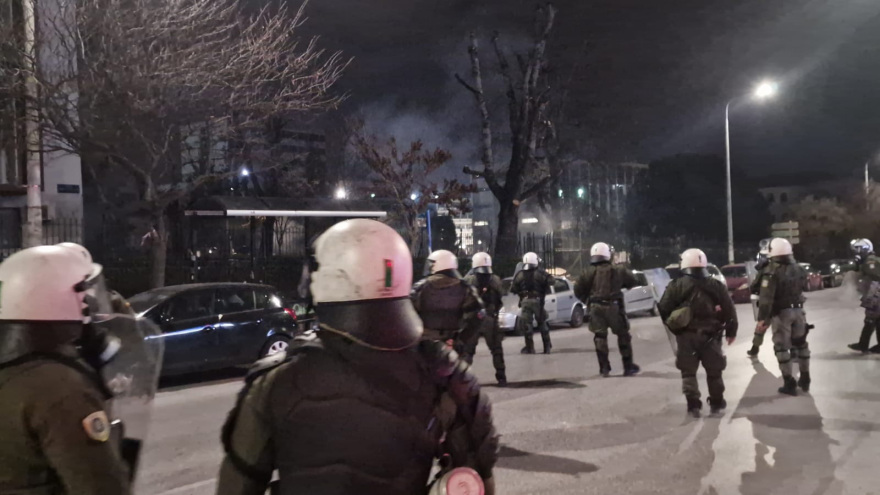 Θεσσαλονίκη: Επεισόδια μετά την πορεία φοιτητών στο κέντρο - Βίντεο και φωτογραφίες