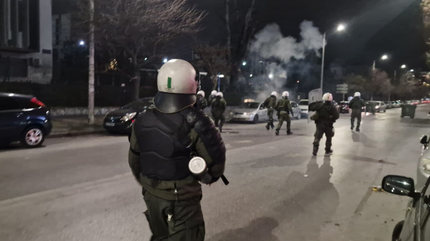 Θεσσαλονίκη: Επεισόδια μετά την πορεία φοιτητών στο κέντρο - Βίντεο και φωτογραφίες