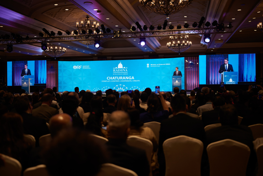 Μητσοτάκης: Η Ελλάδα του σήμερα μπορεί να αποτελέσει το κατώφλι της Ινδίας προς την Ευρώπη