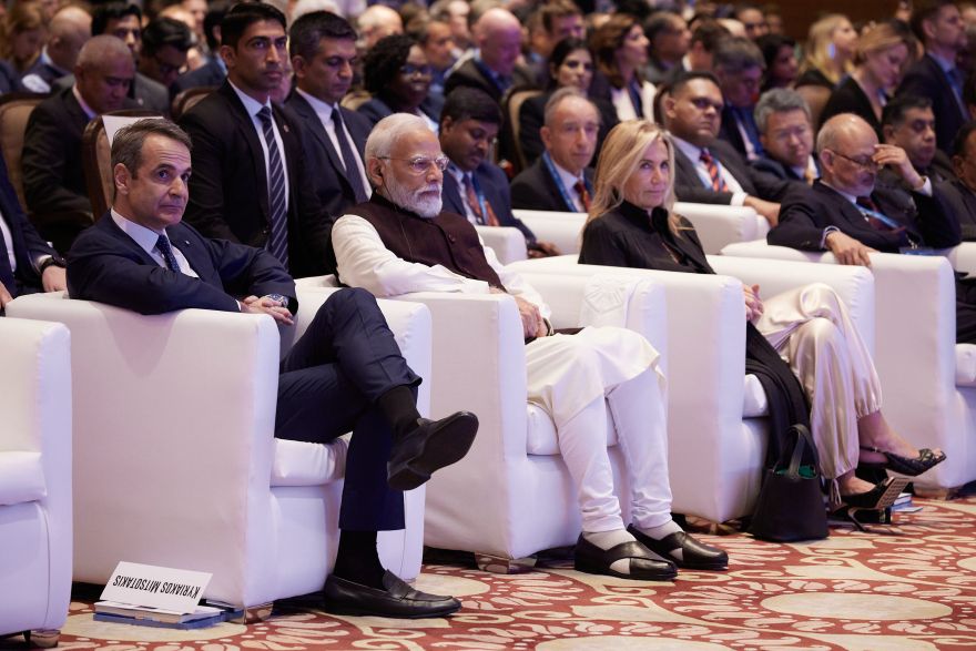 Μητσοτάκης: Η Ελλάδα του σήμερα μπορεί να αποτελέσει το κατώφλι της Ινδίας προς την Ευρώπη