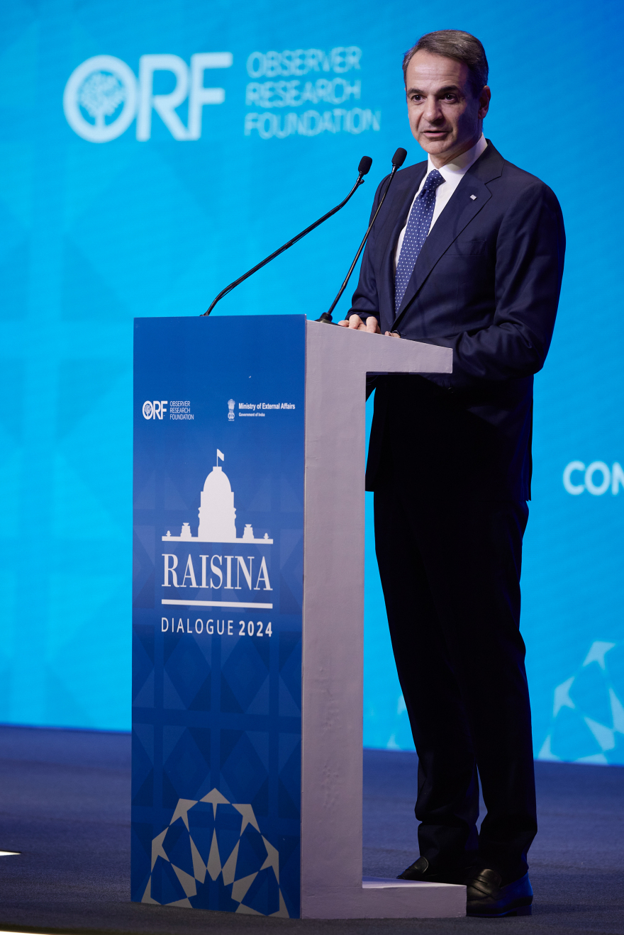 Μητσοτάκης: Η Ελλάδα του σήμερα μπορεί να αποτελέσει το κατώφλι της Ινδίας προς την Ευρώπη