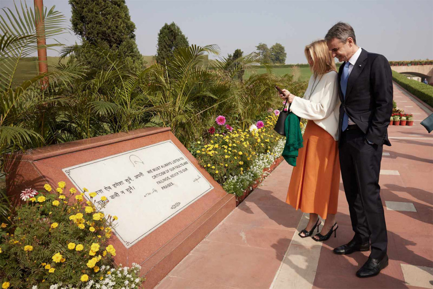 Κυριάκος Μητσοτάκης: Η επίσημη υποδοχή στο Νέο Δελχί - Δείτε φωτογραφίες και βίντεο 