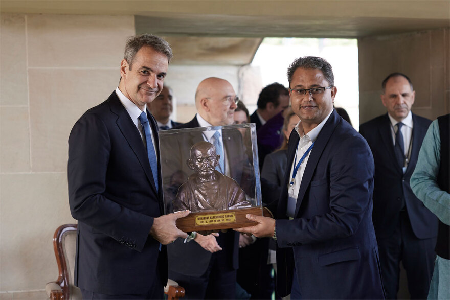 Κυριάκος Μητσοτάκης: Η επίσημη υποδοχή στο Νέο Δελχί - Δείτε φωτογραφίες και βίντεο 