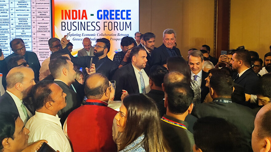 Μητσοτάκης από τη Βομβάη: Η Ελλάδα είναι η φυσική πύλη των ινδικών επιχειρήσεων προς την ΕΕ