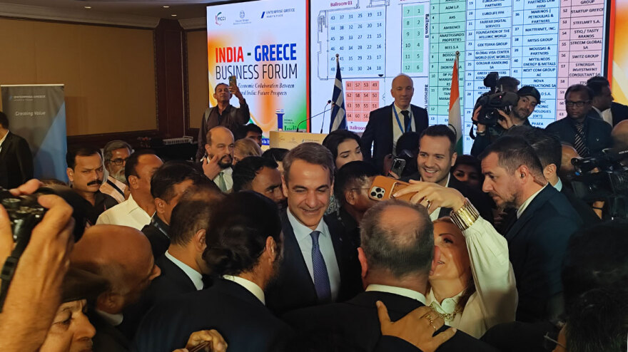 Μητσοτάκης από τη Βομβάη: Η Ελλάδα είναι η φυσική πύλη των ινδικών επιχειρήσεων προς την ΕΕ