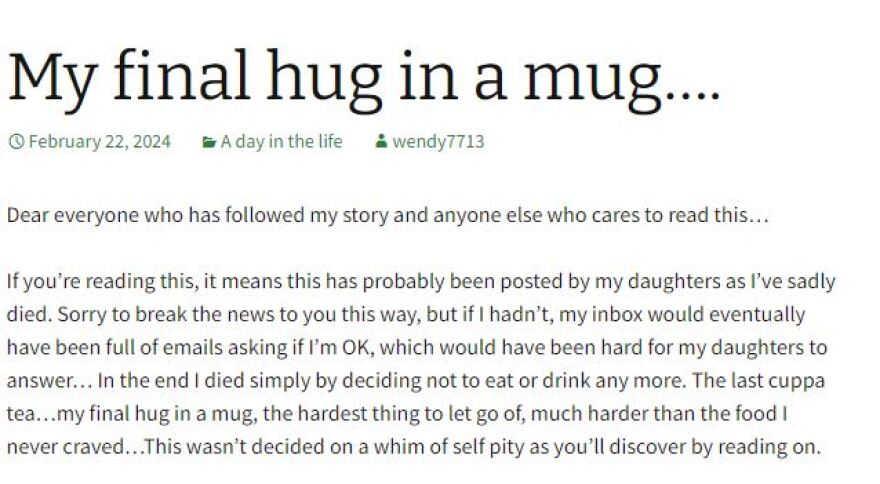 Άνοια: Συγγραφέας που έπασχε από την ασθένεια ανακοίνωσε τον θάνατό της - Ήθελε να πεθάνει με ευθανασία